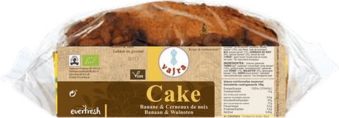 Bananen noten cake BIO